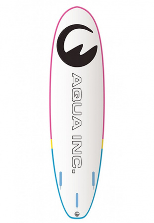 Серфборд Софттоп Aqua Inc. Arouna 7'0"x23" Pink