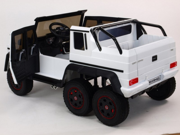 Электромобиль Mercedes-Benz G63 6x6 4WD Белый