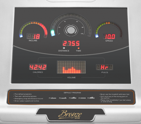 Беговая дорожка Bronze Gym S700 (Promo Edition)