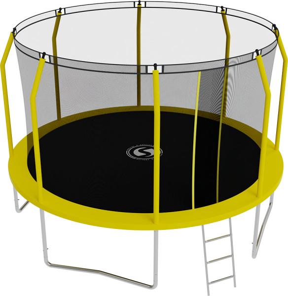 Батут SWOLLEN Comfort Overlap 12 FT (Yellow)