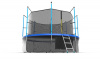 Батут с внутренней сеткой Evo Jump Internal 12ft (Blue) + нижняя сеть