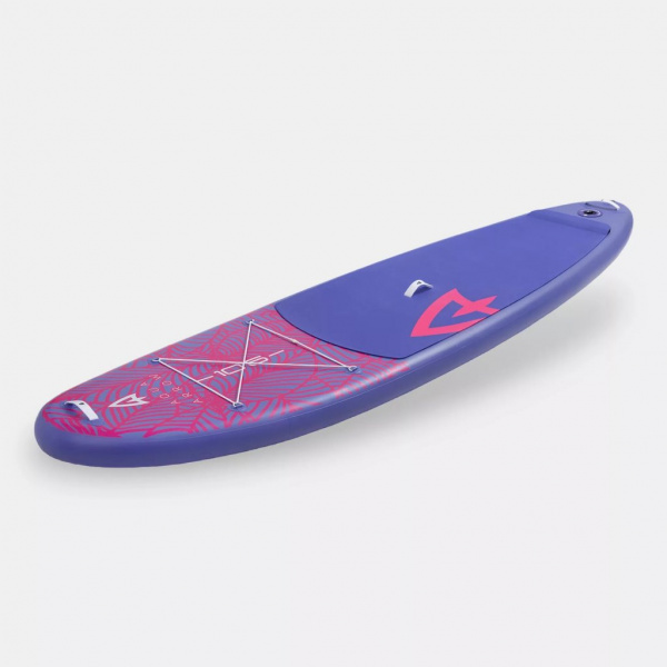 SUP доска надувная Aqua Arrow 10.6 ART Purple Leaf