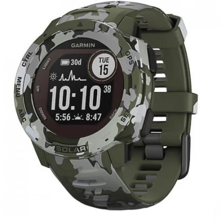 Часы для спорта Garmin Instinct Solar Camo Graphite