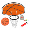 Батут Unix line Supreme Game 10 ft + Basketball (blue)
