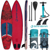 Sup-доска надувная с веслом для туризма Spinera Light 11'2" Bordeaux Red Sl Ult S23