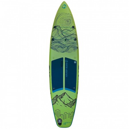 Sup-доска надувная с веслом для туризма Spinera Light 11'8" Green Sl Ult S23