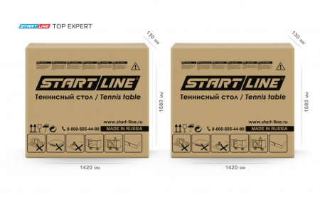 Стол теннисный Start Line Top Expert Black