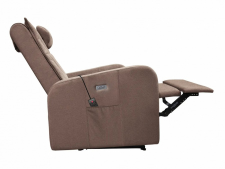 Массажное кресло реклайнер с электроприводом Fujimo E-comfort Chair F3005 FEF Терра (Sakura 20)
