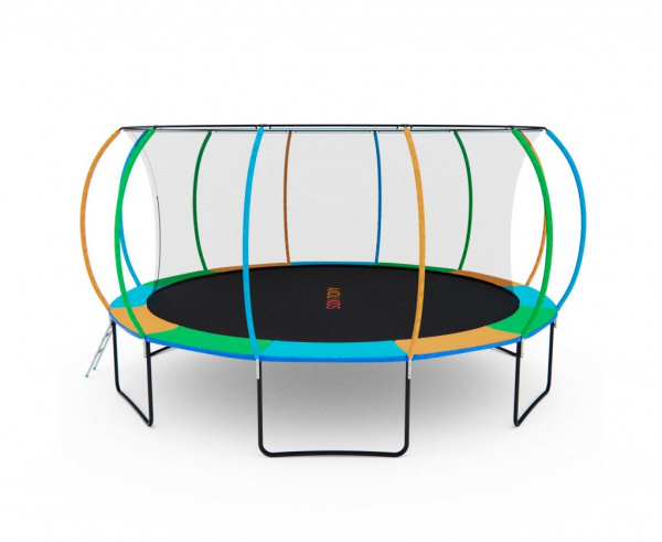 Батут с сеткой DFC A.KOU Kids 16ft с лестницей