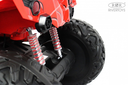Детский электроквадроцикл A111AA 4WD Красный Spider