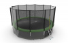 Батут с внешней сеткой Evo Jump External 16ft (Green) + нижняя сеть