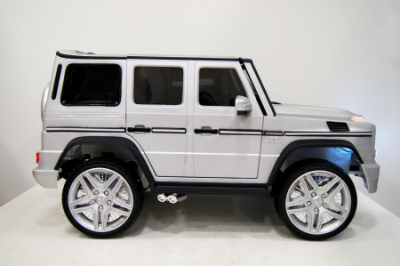 Электромобиль Mercedes Benz G65 AMG Серый глянец