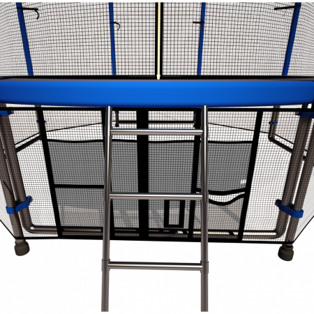 Комплект батут i-Jump 12ft (3.6м) с защитной сетью и лестницей