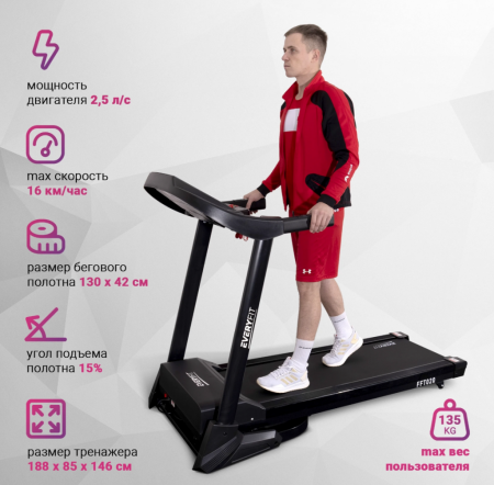 Электрическая беговая дорожка Everyfit FFT020
