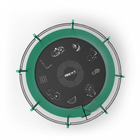 Батут Unixline Supreme Game 10 ft (green)