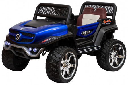 Электромобиль Багги Unimog Small 4x4 Синий (краска)