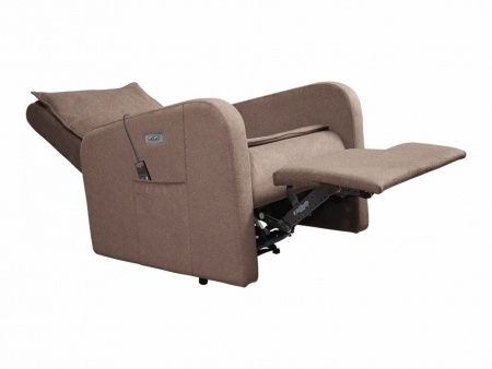 Массажное кресло реклайнер с электроприводом Fujimo E-comfort Chair F3005 FEF Терра (Sakura 20)