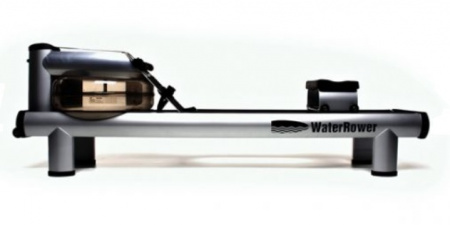 Гребной тренажер WaterRower M1 510 S4 ограниченной серии, цвет: черный