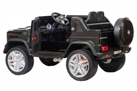 Электромобиль Mercedes-Benz Maybach Small G650S 4x4 Черный  (краска)