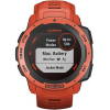 Часы для спорта Garmin Instinct Solar Flame Red