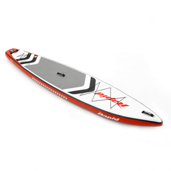 Надувная Sup доска 2021 Isup Rapid Race White 12'6" X 26" X 6" без весла