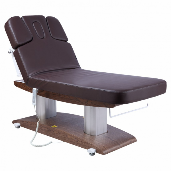 Массажный стационарный стол Mizomed MZ 2259H, с подогревом Коричневый