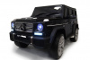 Электромобиль Mercedes Benz G65 AMG Черный глянец