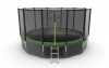 Батут с внешней сеткой Evo Jump External 16ft (Green) + нижняя сеть