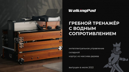 Гребной тренажер WalkingPad Kingsmith