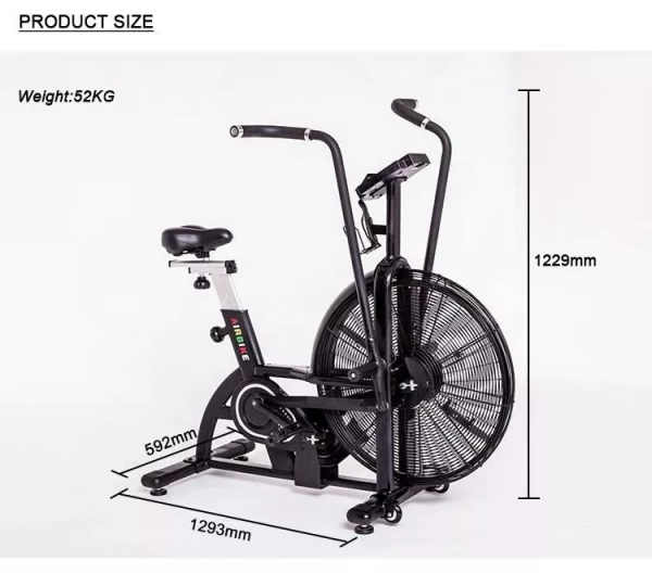 Тренажер Okpro Airbike воздушное сопротивление