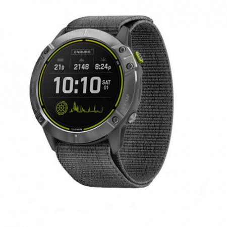 Часы для спорта Garmin Enduro Steel Gray Nylon