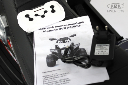 Детский электромобиль X999XX Черный спайдер