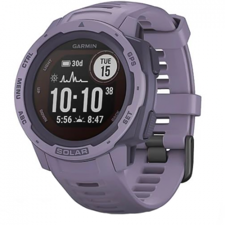 Часы для спорта Garmin Instinct Solar Orchid