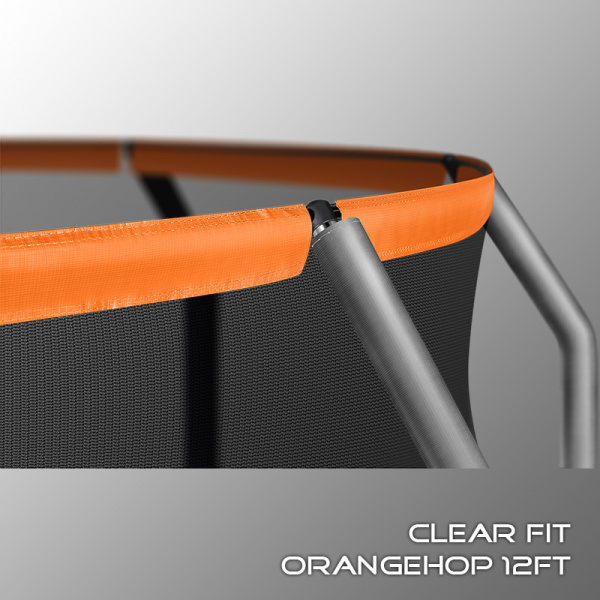 Батут Clear Fit OrangeHop 12Ft