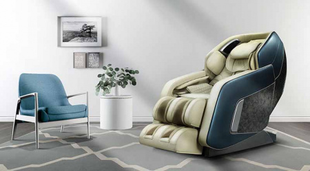 Массажное кресло Sensa Axis Pro Blue light beige grey
