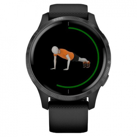 Часы для спорта Garmin Venu Slate Black
