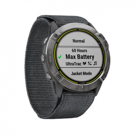 Часы для спорта Garmin Enduro Steel Gray Nylon