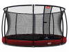 Батут Berg Elite+ InGround 430 (красный) с защитной сеткой T-series