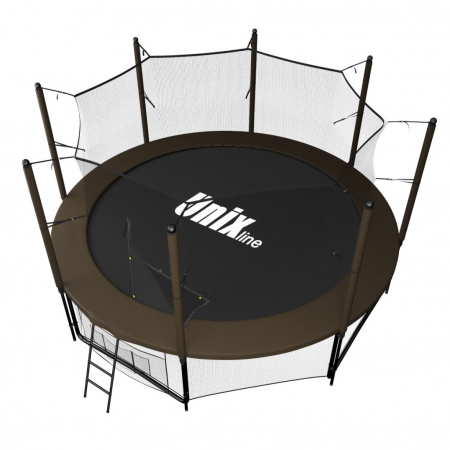 Батут Unix line 10 ft Black&Brown (inside)