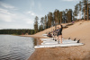 Надувная гоночная Sup доска Atlas Sport 11'0" X 30"