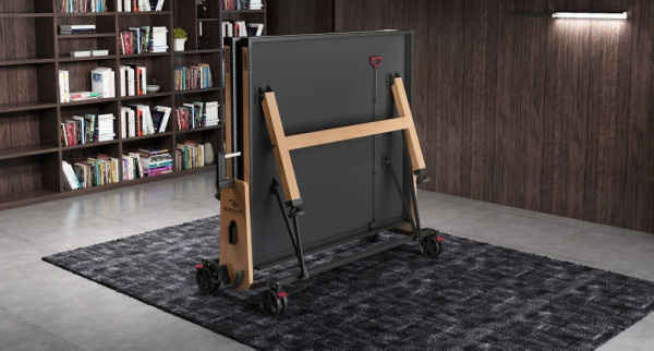 Теннисный стол складной для помещений "Rasson Premium W-2260 Cherry Indoor" (274 Х 152.5 Х 76 см ) с сеткой