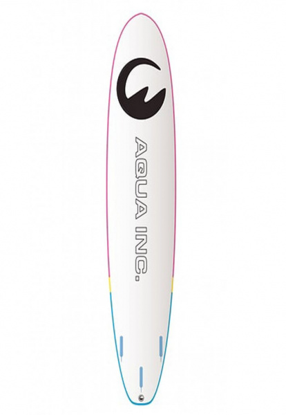 Серфборд Софттоп Aqua Inc. Arouna 9'0"x24" Pink