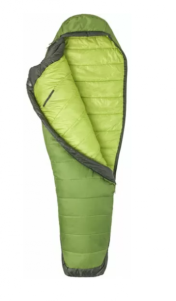 Спальник женский Marmot Trestles Elite Eco 30 Long Wheatgrass/Crocodile