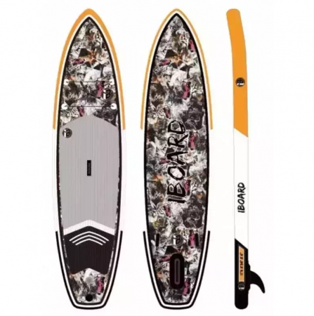 Надувная доска для sup бординга iBoard Pro 11'6 Tiger Black