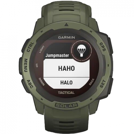 Часы для спорта Garmin Instinct Solar Tactical Moss
