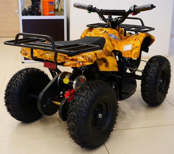 Электроквадроцикл Motax ATV Х-16 BIGWHEEL Желтый камуфляж