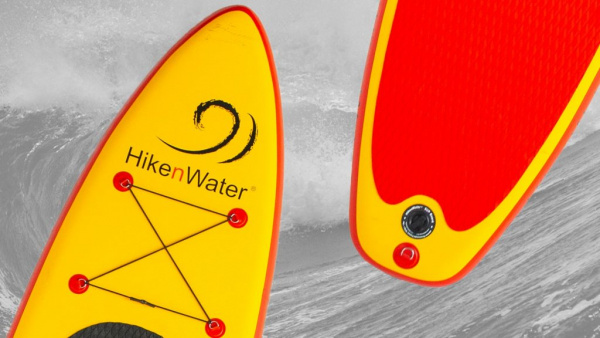 Надувная Sup доска Hiken Water Touring Yellow 11'6" X 32"