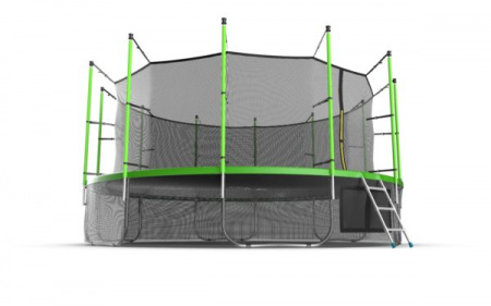 Батут с внутренней сеткой Evo Jump Internal 16ft (Green) + нижняя сеть