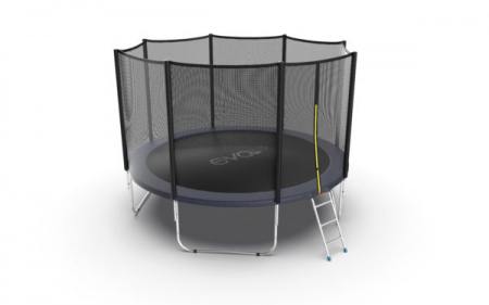 Батут с внешней сеткой Evo Jump External 12ft (Blue)