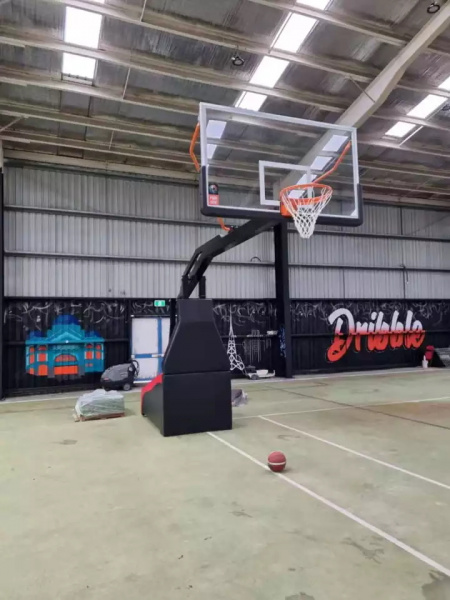 Стойка баскетбольная Игровая «ATLET 325 Pro FIBA» (мобильная, складная, вынос щита 3,25м)